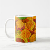 Aspen Blätter Collage Solid Medley 1 Kaffeetasse (Links)