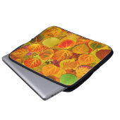 Aspen Blätter Collage Solid Medley 1 Laptopschutzhülle (Vorne Knopf)