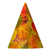 Aspen Blätter Collage Solid Medley 1 Partyhütchen (Rückseite)