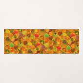 Aspen-Blätter sammeln festes Medley nahtlos 1 Yogamatte (Rückseite (Horizontal))