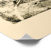 Aspen, CO Panorama Karte - 1893 Poster (Ecke)