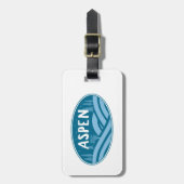 Aspen Colorado Außenbereich Gepäckanhänger (Vorderseite vertikal)