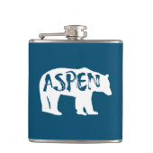 Aspen Colorado Bear Flachmann (Vorderseite)