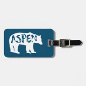 Aspen Colorado Bear Gepäckanhänger (Vorderseite horizontal)