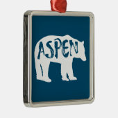 Aspen Colorado Bear Ornament Aus Metall (Rechts)