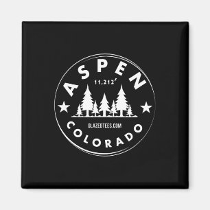 Aspen Colorado - Big Mountain Forest Magnet