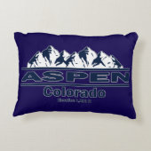 Aspen Colorado Dekokissen (Rückseite)