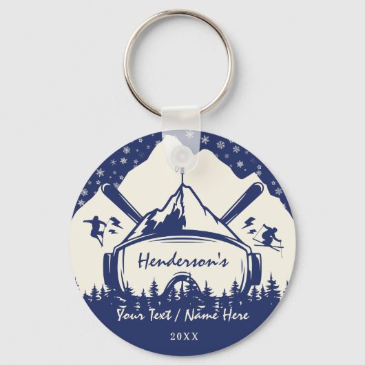 Aspen Colorado Flag Skigebiet Sonnenuntergang Souv Schlüsselanhänger (Rückseite)