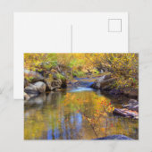 Aspen, Colorado Herbstkreuz Landschaft Postkarte (Vorne/Hinten)