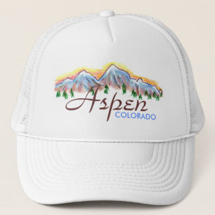 Aspen Colorado Kunstmaus Truckerkappe