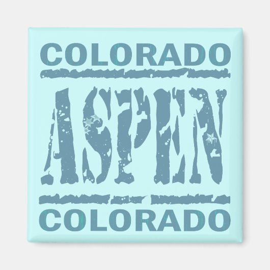 ASPEN, COLORADO MAGNET (Vorne)