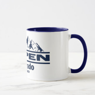 Aspen Colorado mit Rocky Mountains Tasse