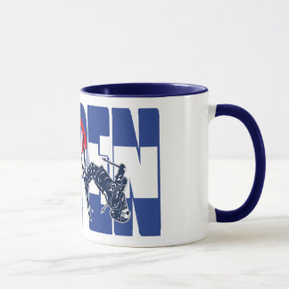 Aspen Colorado mit Schneeskier Tasse