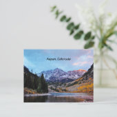 Aspen, Colorado Postkarte (Stehend Vorderseite)