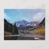 Aspen Colorado Postkarte (Vorderseite)