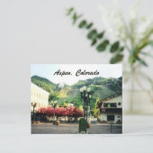 Aspen, Colorado Postkarte (Stehend Vorderseite)