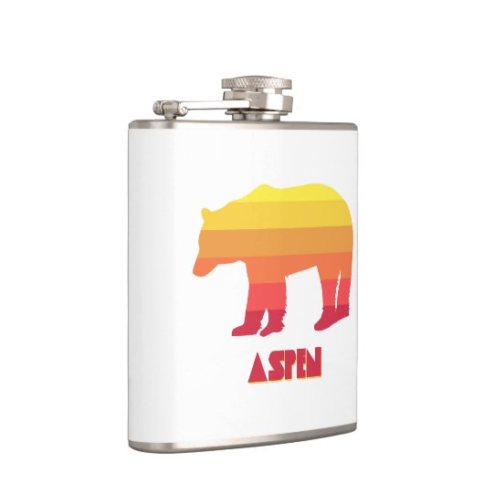 Aspen Colorado Rainbow Bear Flachmann (Rechts)