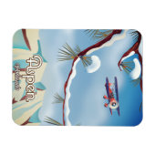 Aspen Colorado Reiseplakat Magnet (Horizontal)