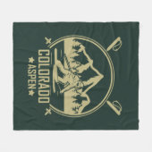 Aspen Colorado Ski Fleecedecke (Vorderseite (Horizontal))