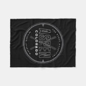 Aspen Colorado Ski Fleecedecke (Vorderseite (Horizontal))
