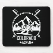 Aspen Colorado ski Mousepad (Vorne)