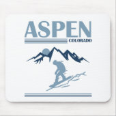 Aspen Colorado ski Mousepad (Vorne)