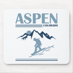 Aspen Colorado ski Mousepad
