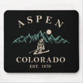 Aspen Colorado ski Mousepad (Vorne)