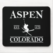Aspen Colorado ski Mousepad (Vorne)