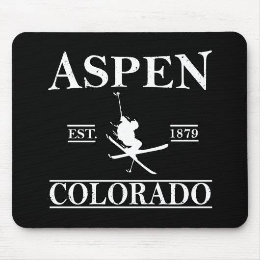 Aspen Colorado ski Mousepad (Vorne)