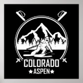Aspen Colorado ski Poster (Vorne)