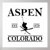 Aspen Colorado ski Poster (Vorne)