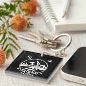 Aspen Colorado ski Schlüsselanhänger (Vorderseite rechts)