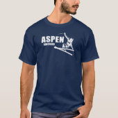 Aspen Colorado Skier T-Shirt (Vorderseite)