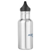 Aspen Colorado Snowboarder Edelstahlflasche (Links)