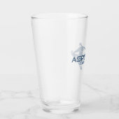 Aspen Colorado Snowboarder Glas (Rechts)
