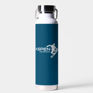Aspen Colorado Snowboarder Trinkflasche