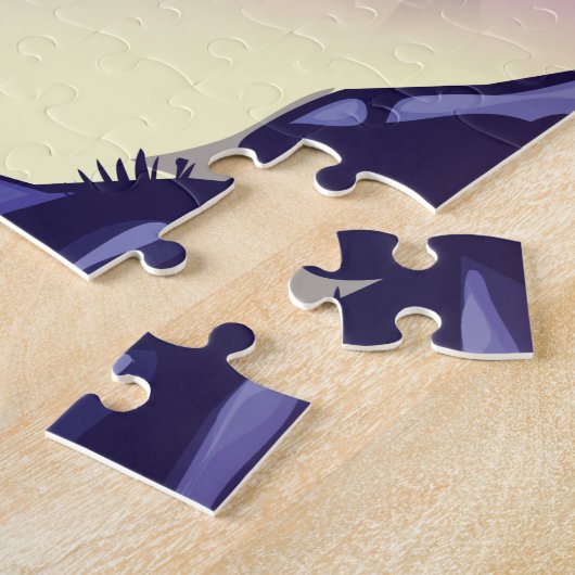 Aspen Colorado Snowboarding Poster Puzzle (Seite)