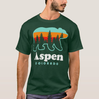 Aspen Colorado Souvenir Bären Rocky Mountains T-Shirt