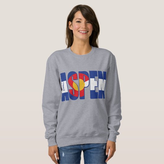 Aspen Colorado Sweatshirt (Vorne ganz)