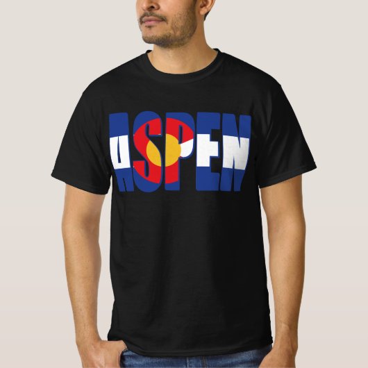 Aspen Colorado T-Shirt (Vorderseite)
