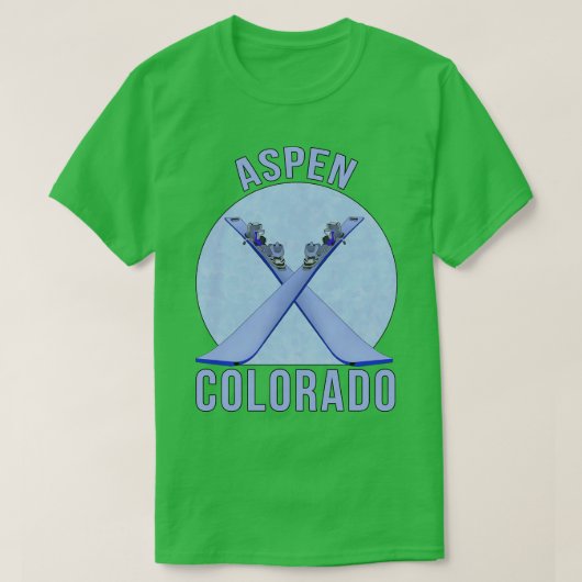 Aspen Colorado T-Shirt (Design vorne)