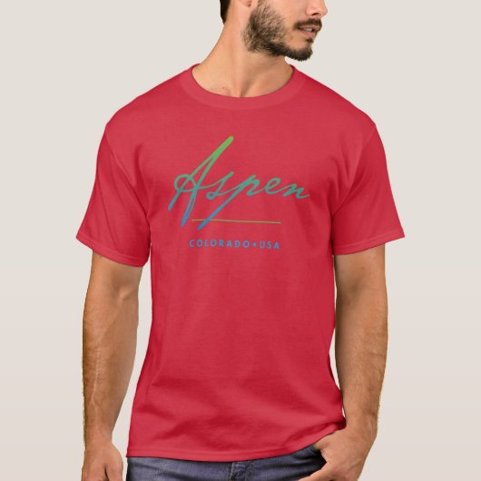 Aspen Colorado T-Shirt (Vorderseite)