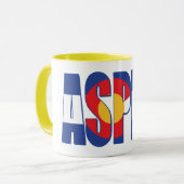 Aspen Colorado Tasse (Vorderseite Links)