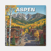 Aspen Colorado Travel Magnet (Vorne)