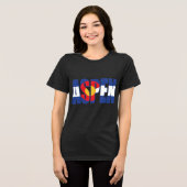 Aspen Colorado Tri-Blend Shirt (Vorderseite voll)