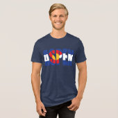 Aspen Colorado Tri-Blend Shirt (Vorderseite voll)