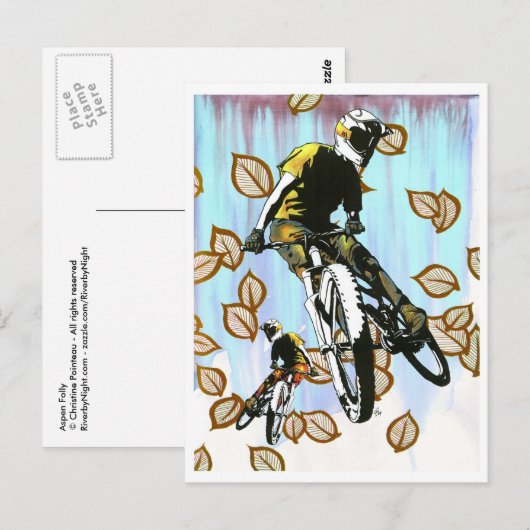 Aspen Folly Postkarte (Vorne/Hinten)