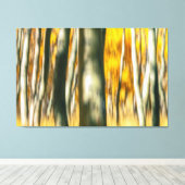 Aspen Forest Abstrakt Leinwanddruck (Insitu (Holzboden))
