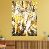 Aspen Forest Abstrakt Leinwanddruck (Insitu (Wohnzimmer))